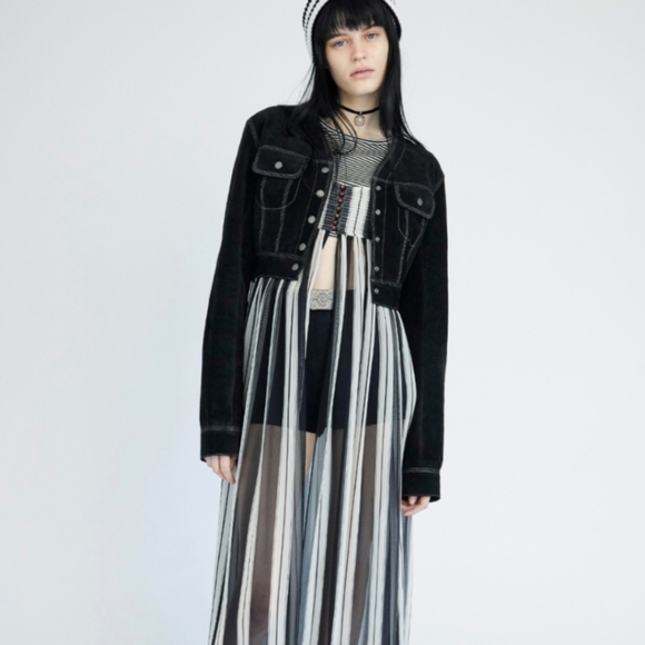 Marc Jacobs Redux Striped Dress 2 RARE - Picture 2 of 7